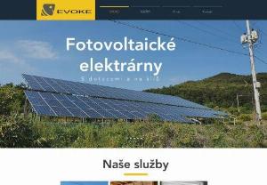 Evoke s.r.o. - Heat pumps and electrical installations for house, apartment and industrial building Heat, pumps, Transformer stations, Electrical installations, solar, energy, consulting, projection, neota,