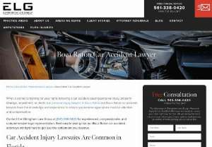 Boca Raton Car Accident Attorney - David Eltringham at ELT Law Group is an experienced Boca Raton car accident attorney who cares about his clients and can help them receive the compensation they deserve.