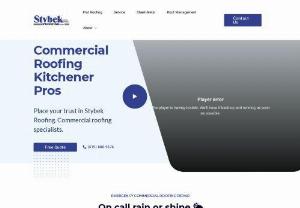 Stybek Roofing - 64 Dumart Place Kitchener Ontario N2K 3C7 Canada | (519) 888-9676 | Stybek Roofing has been providing commercial roofing solutions since 1991.