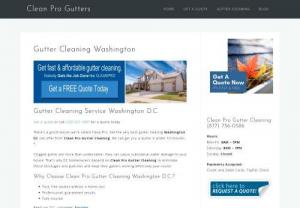 Clean Pro Gutter Cleaning Washington - There's a good reason we're called Clean Pro. Get the very best gutter cleaning Washington DC can offer from Clean Pro Gutter Cleaning. We can get you a quote in under 10 minutes *. Clogged gutter are more than undesirable- they can cause substantial water damage to your house. That's why DC homeowners depend on Clean Pro Gutter Cleaning to eliminate those blockages and particles and keep their gutters working effectively year-round. Call Us: (202)921-3987