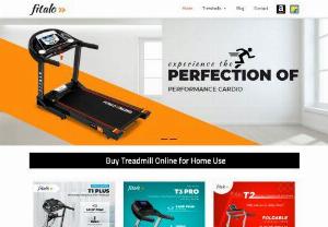 Fitalo Motorized Treadmill Online at Best Price in India. - Buy Multi-Function Motorised Treadmills from Fitalo on EMI, Free Shipping. Treadmills for sale for Home or Commercial with LCD Display, Lifetime Frame Warranty, 3 Year Motor Warranty, and 1 Year Parts & Labour Warranty.