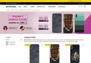 Buy Affordable iPhone X Cover Online India at Beyoung - Grab Stylish iPhone X Mobile Cover Online at Beyoung with an affordable price of Rs.199/-. Beyoung An Online Fashion Brand that has the latest exclusive collection of Cool and Trendy iPhone X Back Cover with the best printing quality