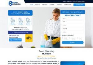 Bond Cleaning Nundah - Bond Cleaning Nundah is the expert you can always trust for your end of lease cleaning. We have an expert team of cleaners who can always deliver your expectations with the bond cleaning services. We believe in delivering more than quality, we believe in delivering satisfaction with our professional cleaning services. Book us now for satisfaction guaranteed services to satisfy your fuzzy property manager!