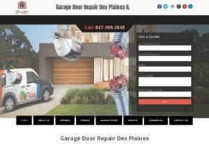 Expert Garage Door Repair Des Plaines - We are equipped to handle any garage door repair service you need. Our friendly and knowledgeable staff will repair garage door extension springs, tracks, openers, and your remotes. You will have peace of mind once you avail of our professional services that are competitively priced. Phone : 847-398-3848