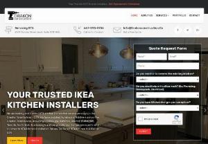 Drakon Construction - We are Ikea kitchen installation service providers in GTA. We have installed hundreds of kitchens across the Greater Toronto Area, including Mississauga, Hamilton, Oakville, Burlington, Toronto, North York, Scarborough and can proudly say that we are experts when it comes to IKEA kitchen installation.  We are Top Rated IKEA Kitchen Installers in GTA
