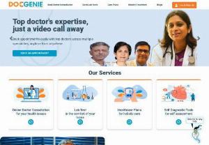 Psychiatrists Online Consultant - DocGenie provides you Online Psychiatrists Consultant through video calls chats at affordable costs with Specialist doctors. Book Appointment Near You India.