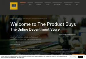 The Product Guys - An department store from clothing to tech , from gifts to homeware. Product reviews, discount codes. A department store all in one place with Worldwide Delivery.