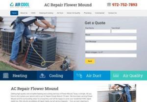HVAC Repair Services Flower Mound - HVAC Repair Services Flower Mound will address all of your air conditioning problems in a swift and exceptionalmanner. You can always depend on us for fast and efficient air conditioner repair, installation, replacement, or maintenance. We render all of these expert services at rates you can surely afford. Phone 972-752-7893