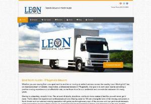 Leon Moving Company - Looking for a moving company in the North Austin area? Leon Moving can help you relocate to your new home or office.