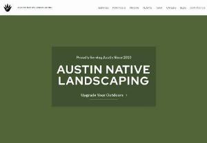 Austin Native Landscaping - Our Austin landscaping practice is very focused and specialized: We design with drought resistant, mostly Texas native perennials, installing truly spectacular and low maintenance landscapes. We don\'t do decks, patios, masonry work or lawn care. We do one thing and do it well; Xeriscape Design, Installation And Maintenance. All the plants in our designs are available locally: we know it because we use them everyday.