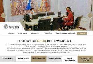 CoWorking Office Space & Business Center in New Delhi - Zen CoWorks offers premier Offices, Virtual Offices, Meeting Rooms, and Professional Services to develop and pursue business objectives in a high quality fully serviced professional environment. Well suited for Freelancers, Startups, MNC, Consultants, Finance, IT Services, SMSE, and other working professionals.

The world has changed. So has the way we work and cowork in Delhi. We continue to adapt and reinvent ourselves to meet global health and safety standards, and, above all, the needs...