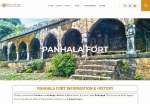 PANHALA FORT - The fort is located in Panhala near Kolhapur district of Maharashtra. It is also called Panhalgad. The fort is one of the largest forts in the Deccan. Most of the architect on the fort is of Bijapuri style.