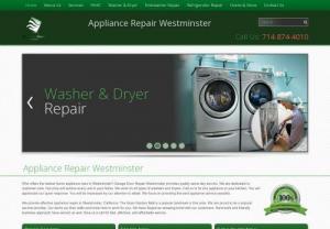 Appliance Repair Westminster - Our company administers efficient and timely home appliance repairs at highly affordable costs. With our polite and dependable service experts, we ensure that your problem will be addressed promptly. They are more than prepared to fix your malfunctioning appliance, be it your refrigerator, dryer, dishwasher, or gas range.