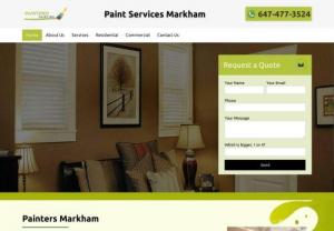 Painters Markham - Our company renders budget-friendly and fast painting services with premium-quality. We have excellent painting technicians who are well-rounded in replacing wallpapers,  fixing drywall,  painting cabinets and fences,  and many more. Should you need someone to remove your popcorn ceiling,  they are also ready to help. Located at 9275 Markham Rd #41 Markham,  ON L6E 1A1,  Canada. Contact us via phone 647-477-3257