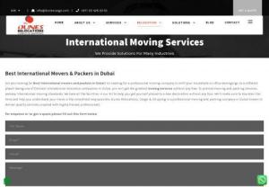 International cargo service provider in Dubai | Dunes Cargo - Dunes cargo is one of the leading international cargo service provider in Dubai offers you to the assured packing and moving services to you.