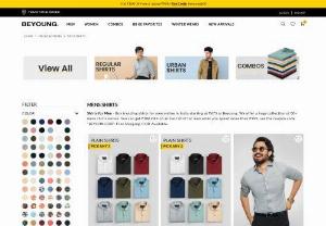 Go For Comfy Yet Stylish Shirts For Men Online - Shop New Arrival of Shirts For Men Online in India @Beyoung at an affordable price of just Rs 599 with 100% cotton quality. At Beyoung, you can grab Shirt for men in the variants of colors for your daily wear. You can easily choose the best shirts for men online at Beyoung.

Get Best at Beyoung...!!!!