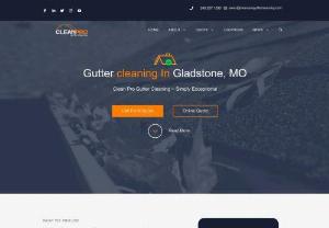 Clean Pro Gutter Cleaning Gladstone - Get the best rain gutter cleaning in Gladstone. No company gets your gutters cleaned like Clean Pro Gutter Cleaning. We\'re here to save you time, money and trouble when it involves rain gutter cleaning.

Gutter cleaning in Gladstone is quite a chore for home owners. Clean Pro Gutter Cleaning is here to save you the time and trouble of having to clean your blocked gutters and downspouts yourself.