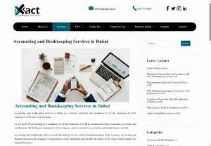 Screenshot of Accounting and Bookkeeping Services in Dubai