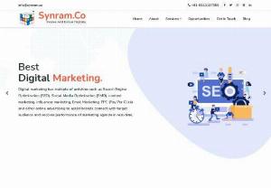 Mobile App, Web Design, SEO, Website Development Company in Gurgaon - Synram provides vast variety of web application services such as E-commerce, software, CMS and Digital Marketing.