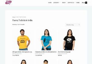 Funny Printed T-shirts For Men Online In India - To bestow upon you the soothing and most comfortable experience, Teez products are made using the best cotton fabric. Every product from Teez goes under Bio-wash process to achieve the optimum level of smoothness and softness, and as a result you will get nothing less than a warm, pleasant and a light-weight product ... ready to embrace you !