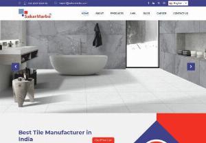 Sakar Granito (India) Private Limited - Sakar Granito (India) Pvt. Ltd. manufacture ceramic tile,  vitrified tile,  porcelain tile in India since the year 1999. We offer tiles,  such as soluble salt nano tile,  double charge/loading tile,  wall tile,  parking tile,  digital glazed tiles (matt & glossy),  PGVT,  GVT in our brand name called SakarMarbo. We provide great quality products at a competitive price. We are ISO and CE certified leading tile exporter,  tile manufacturer and tile supplier.