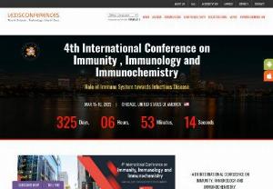 2nd International Conference on Immunity and Immunochemistry - Join us with featured speakers and experts from USA, Europe, Middle East, UK, Africa and Asia-Pacific at  Immunology Conference, immunochemistry Conferences, immunity congress and vaccines conferences happening from August 9-10, 2021, Barcelona, Spain