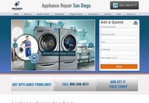 CityWide Appliance Repair San Diego - We carry out home appliance repairs in the fastest and most accurate way. Our company has friendly technicians who handle various work, such as dishwasher repair, washing machine repair and tumble dryer repair. We promise to come over asap and make your appliance work properly.