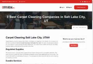 Best Carpet Cleaning - Rug cleaning requires a unique arrangement of aptitudes, people, and skill in the business. Our organization is at the front to give unrivaled Carpet Cleaning in Salt Lake City, Utah. For quite a long time, we are a go-to shop of the network for cover cleaning and other related positions. Our adherence to present day strategies and wellbeing conventions makes us the best specialist organization in the territory.