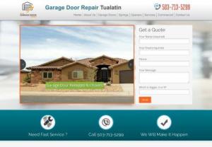 Expert Garage Door Repair Co Tualatin - We are your essential garage door repair service provider that can answer every customer\'s problem or concern. Our technicians care about your safety which is why we ensure that every part of your garage door is working perfectly. You can depend on us for your garage door adjustments, replacements, tune-ups, and maintenance. Phone : 503-713-5299