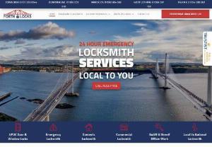 Forth Locksmiths Edinburgh - We provide Locksmith services in in Edinburgh, Fife, Falkirk & Grangemouth, East & West Lothian. No call out charges. We understand the stress and problems that arise when faced with faulty locking mechanisms, whether it be at your home or business, which is why we offer a complete range of locksmith services to cater for your every need. If you\'re in need of an emergency locksmith or require one of our other services, get in touch with our team today!