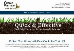 inspecting for termites york pa - In York, PA, if you are looking for the best pest control services provider then contact Critter Crushers. For service related details visit our site.