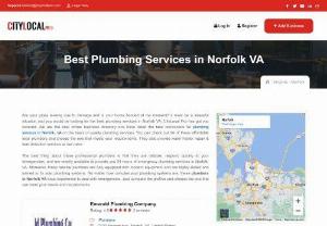 Plumbers in Norfolk, VA - Are your lines spilling because of harm and your home overflowed? It must be an upsetting circumstance and you would be searching for the best handymen. Try not to stress as CityLocal Pro has got you covered. We are the best online professional resource to list the best handymen in Norfolk, VA based on quality pipes administrations. You can look at the rundown of these moderate neighborhood handymen and pick the one that meets your necessities.