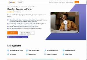 DevOps Training in Pune - DevOps are on the more extensive terms is a methodology dependent on lean and dexterous practices wherein advancement groups, tasks and testing groups convey and team up to convey the item/administration in a constant way to connect with the end client that encourages them to take advantage of the market lucky breaks.