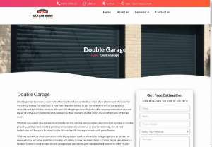 Double Garage | Sydney Garage Door - Sydney Garage Doors is your one-stop destination to get the widest variety of Double Garage Door selection, installation and garage door repairs.
