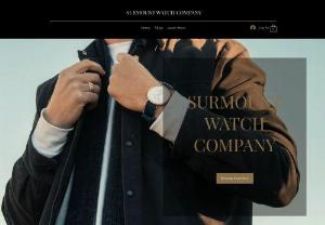 Surmount Watch Company - Introducing quality to affordibility. Surmount Watch Company delivers the highest-quality Swiss and Japanese-made timepieces that are designed to be a blend of artistic design and mechanical engineering.