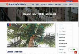 Coconut safety nets - We offer Coconut Safety Netting, which protect individuals and vehicles from coconuts and other falling articles. Coconut Safety Nets in Chennai This product offering is particularly woven by our talented work force, who utilize exceptionally specialized attract seat to guarantee just quality items achieve customers.
