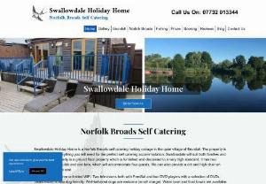 Swallowdale Holiday Home - Swallowdale Holiday Home is a Norfolk Broads self catering holiday home on the River Yare in Brundall. Beautiful views up and down the river with fishing off the decking. Sleeps 4 with parking for 2 cars. Dog friendly. Available all year round.