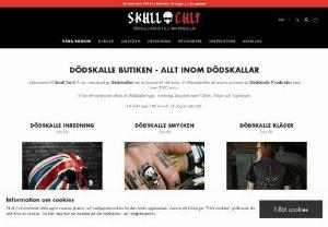 Skull Cult - Skull Clothing and Jewelry - Looking for a skull to buy? Welcome to the Skull Shop! Here you find everything in Skulls. Large selection of jewelry, clothing and furnishings!