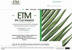 PNI Entus manos - Psychoneuroimmunology and nutrition online and in person in Vitoria Gasteiz Recover your health from a comprehensive approach and with scientific evidence, through Psychoneuroimmunology, Bioneuroemotion and Nutrition