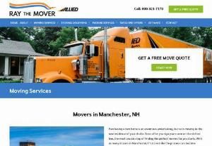 Movers In Manchester - Ray The Mover - Planning for relocation? Looking for Movers in Manchester? Ray the Mover is a Moving Company that provides local, in-state moving services in Manchester at affordable rates.