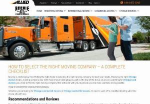 How To Select the Right Moving Company - A Complete Checklist - Read this blog post \