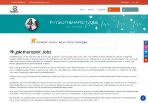 Best Jobs for Physiotherapist | Physiotherapist Vacancy | Physiotherapist Jobs In   India - Jobs for Physiotherapists are Available on ozajobs, India\'s Healthcare job search engine. Everyday Physiotherapist Jobs are published. If you are in search of Physiotherapist Jobs in India then you are at the right place.