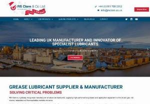 RS Clare & Co - RS Clare is a globally recognised manufacturer of advanced lubricants, supplying high-performance greases and application equipment to the oil and gas, rail, marine, industrial and thermoplastics markets we serve.