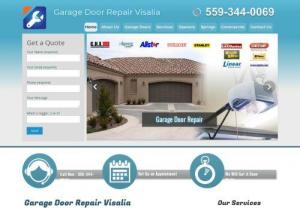 Visalia Garage Door Repair Central - 735 N Plaza Dr, Visalia, CA 93291   /  559-344-0069

We address various garage door service concerns properly. With our experts, we promise that we'll tackle problems related to your doors quickly. We can replace garage door springs, cables and bearings easily. We also are the ones you can call to tune-up old doors to work entirely.