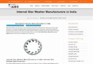 Internal Star Washer - Internal Star Washer manufacturers in India. Leading suppliers dealers in Mumbai Chennai Bangalore Ludhiana Delhi Coimbatore Pune Rajkot Ahmedabad Kolkata Hyderabad Gujarat and many more places. Sachiya Steel International manufacturing and exporting high quality Internal Star Washer Fasteners worldwide. We are India\'s largest Internal Star Washer Exporter, exporting to more than 85 countries.