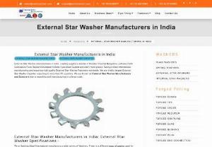 External Star Washer - External Star Washer manufacturers in India. Leading suppliers dealers in Mumbai Chennai Bangalore Ludhiana Delhi Coimbatore Pune Rajkot Ahmedabad Kolkata Hyderabad Gujarat and many more places. Sachiya Steel International manufacturing and exporting high quality External Star Washer Fasteners worldwide. We are India\'s largest External Star Washer Exporter, exporting to more than 85 countries.