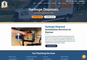GARBAGE DISPOSAL INSTALLATION - Looking for professional garbage disposal solutions? Call us today at (303) 757-5661 to schedule repair or replacement services in Denver.

Need help with your garbage disposal? Common problems include leaking, unusual noises, and lingering odors. Give us a call to have your device inspected. Our Denver plumbing experts will let you know whether repair or replacement is needed.