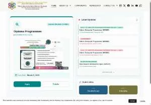 Screenshot of Asiatic Society for Social Science Research