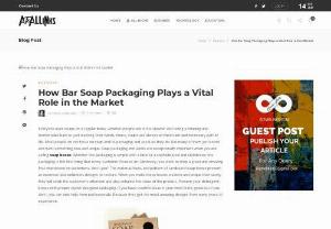 How Bar Soap Packaging Plays a Vital Role in the Market - Everyone uses soaps on a regular basis, whether people are in the shower and taking a relaxing and comfortable bath or just washing their hands, hence, soaps are always an important and necessary part of life. Most people do not focus on soap and its packaging and use it as they do. But many of them get bored and want something new and unique.