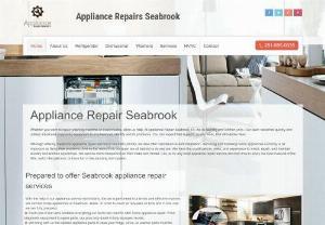 Appliance Repair Seabrook TX - Our appliance repair company provides residents with superior service. Our technicians have mastery in a wide variety of appliances, so whether you require a microwave, fridge, dishwasher, or oven repair, they\'ll get it fixed in a timely manner. Our services are available at affordable price points so we can accommodate as many clients as possible. Phone : 281-886-0635